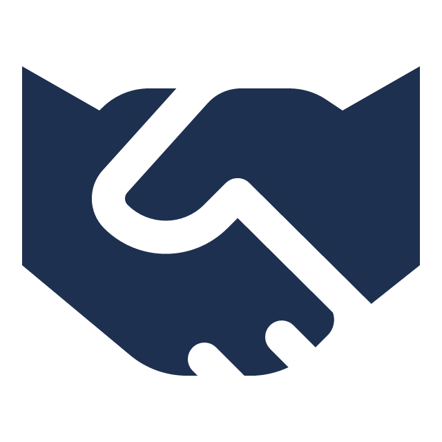 handshake solid icon