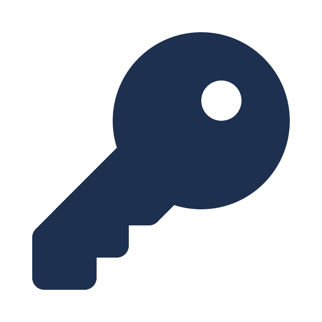 key solid icon
