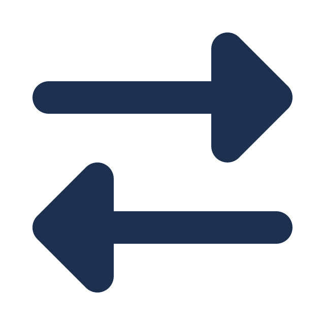 Right Left Solid Icon