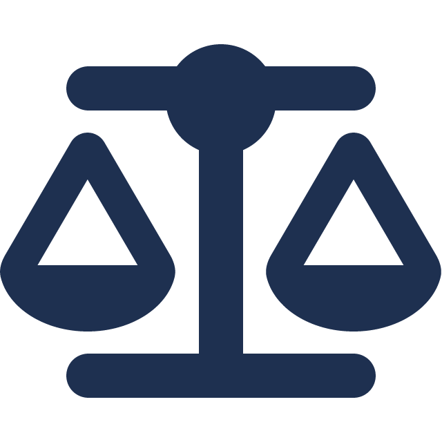Scale Balance Solid Icon