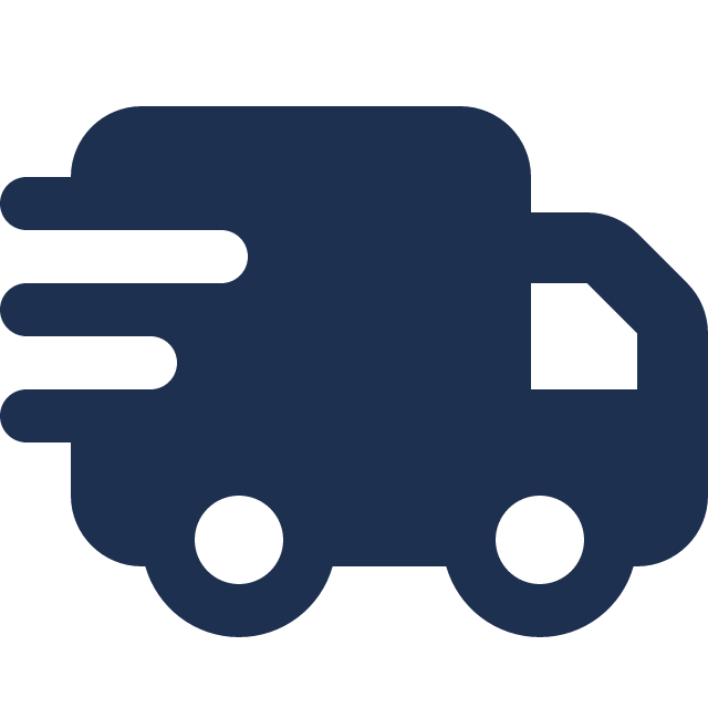 Truck Fast Solid Icon